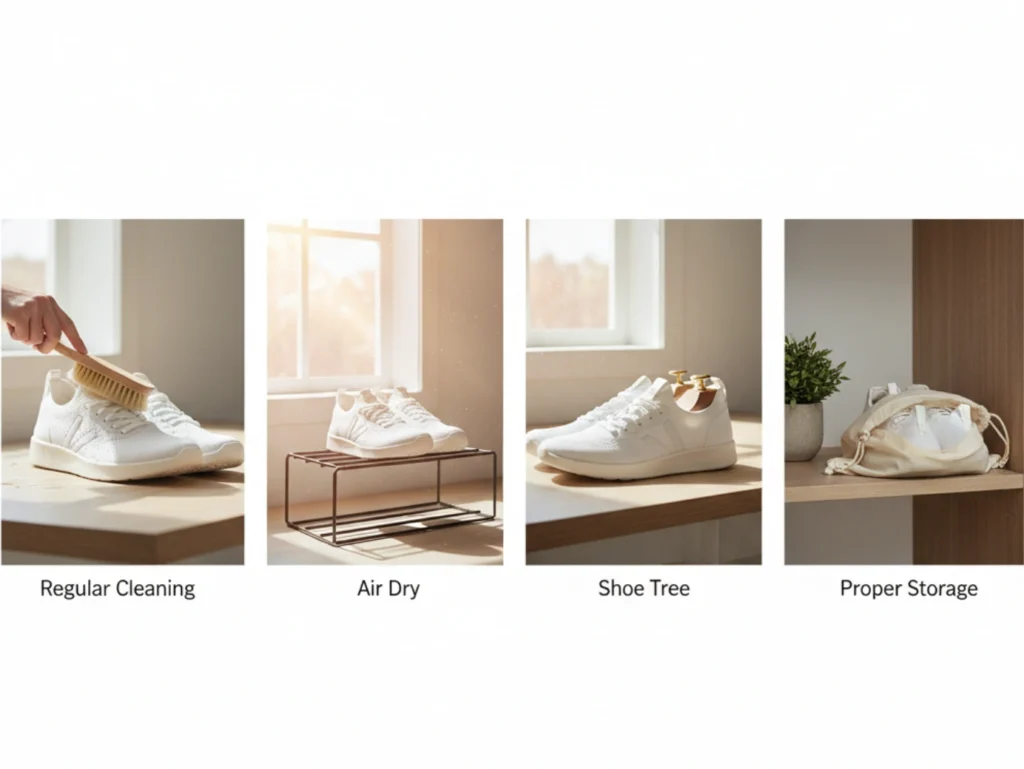 how to clean vessi shoes