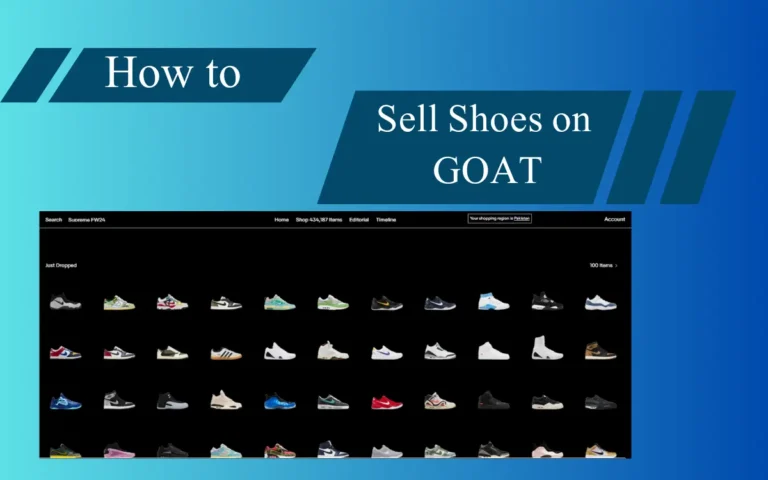 How to Sell Shoes on GOAT