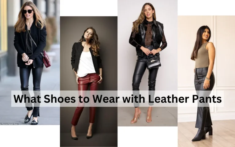 What Shoes to Wear with Leather Pants