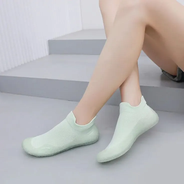 Do You Wear Shoes For Pilates 5 Breathable Non Slip Fitness Yoga Shoes For Men Women Light Purple 39to40