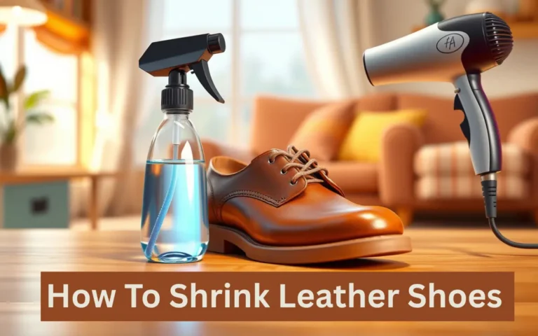 How To Shrink Leather Shoes