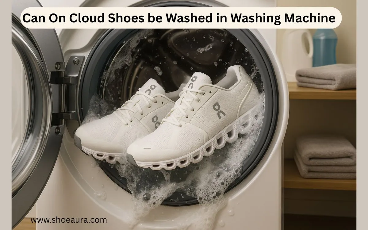 can on cloud shoes be washed in washing machine