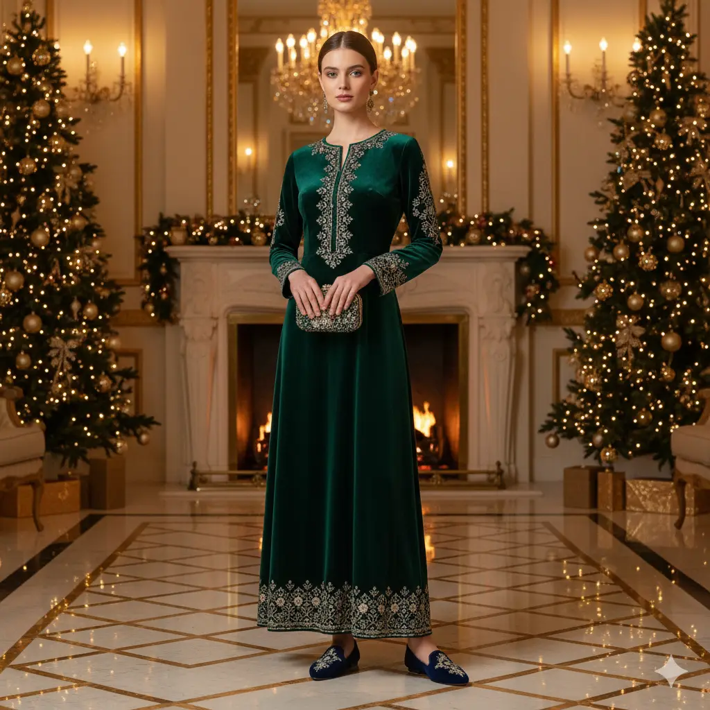 What Color Shoes To Wear With Emerald Green Dress