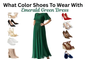 What Color Shoes To Wear With Emerald Green Dress