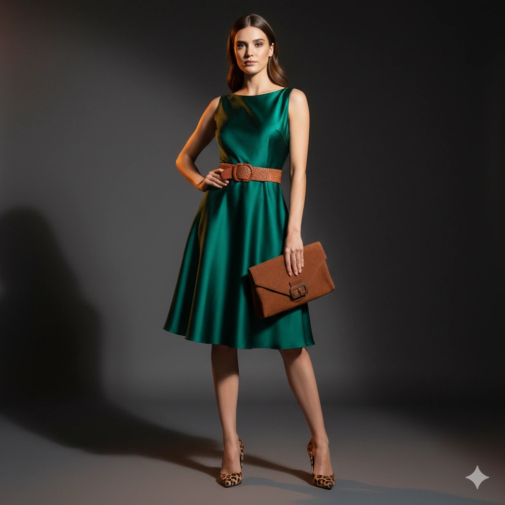 What Color Shoes To Wear With Emerald Green Dress