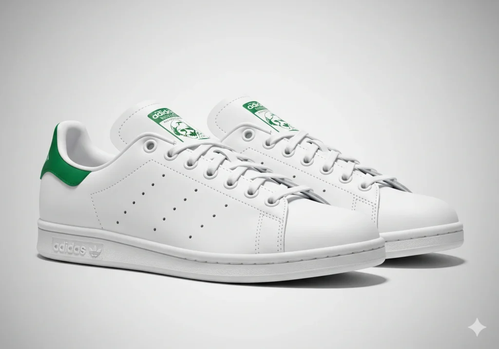 10 Best Back to School Sneakers for Comfort & Style 2 Adidas Stan Smith white leather sneakers with green accents perfect for back to school comfort and style