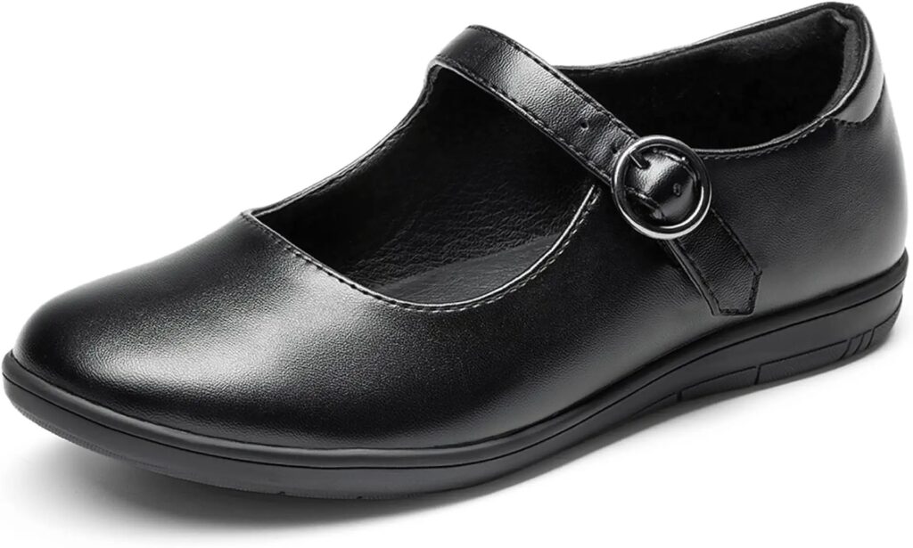 Girls’ Mary Jane flats – stylish and budget-friendly school shoes