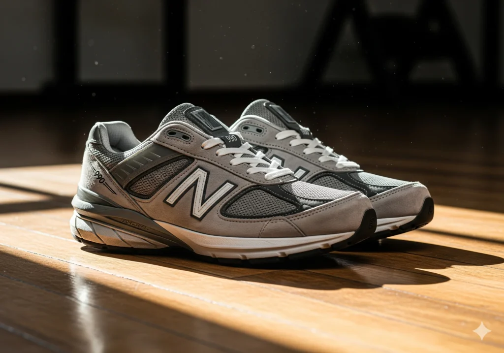 10 Best Back to School Sneakers for Comfort & Style 5 New Balance 990v5 premium mesh sneakers with ENCAP technology for superior back to school foot support