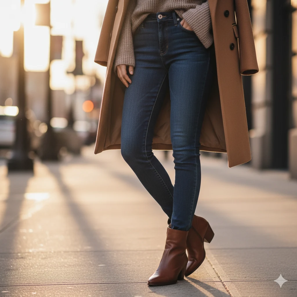 How to Style Winter Shoes with Jeans & Leggings 3 winter Shoes with Jeans & Leggings