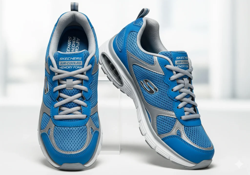 10 Best Back to School Sneakers for Comfort & Style 9 Skechers Air-Cooled Memory Foam sneakers with maximum comfort technology for all-day back to school wear