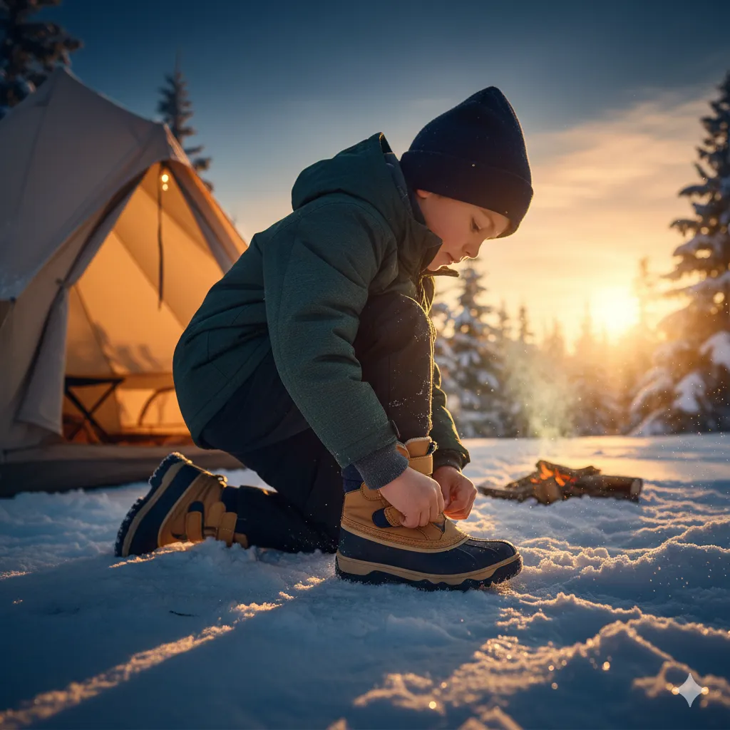 Tundra Quebec Kids Snow Boot
