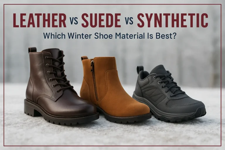 which winter shoe materials are best