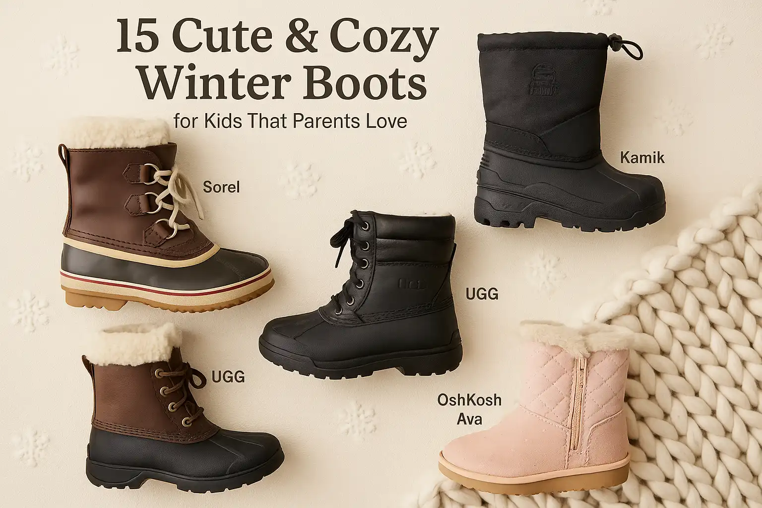 Home 9 winter boots for kids