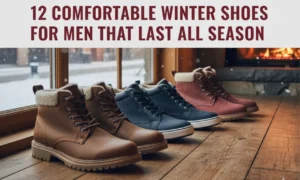 12 comfortable winter shoes for men that last all season — waterproof and insulated footwear collection